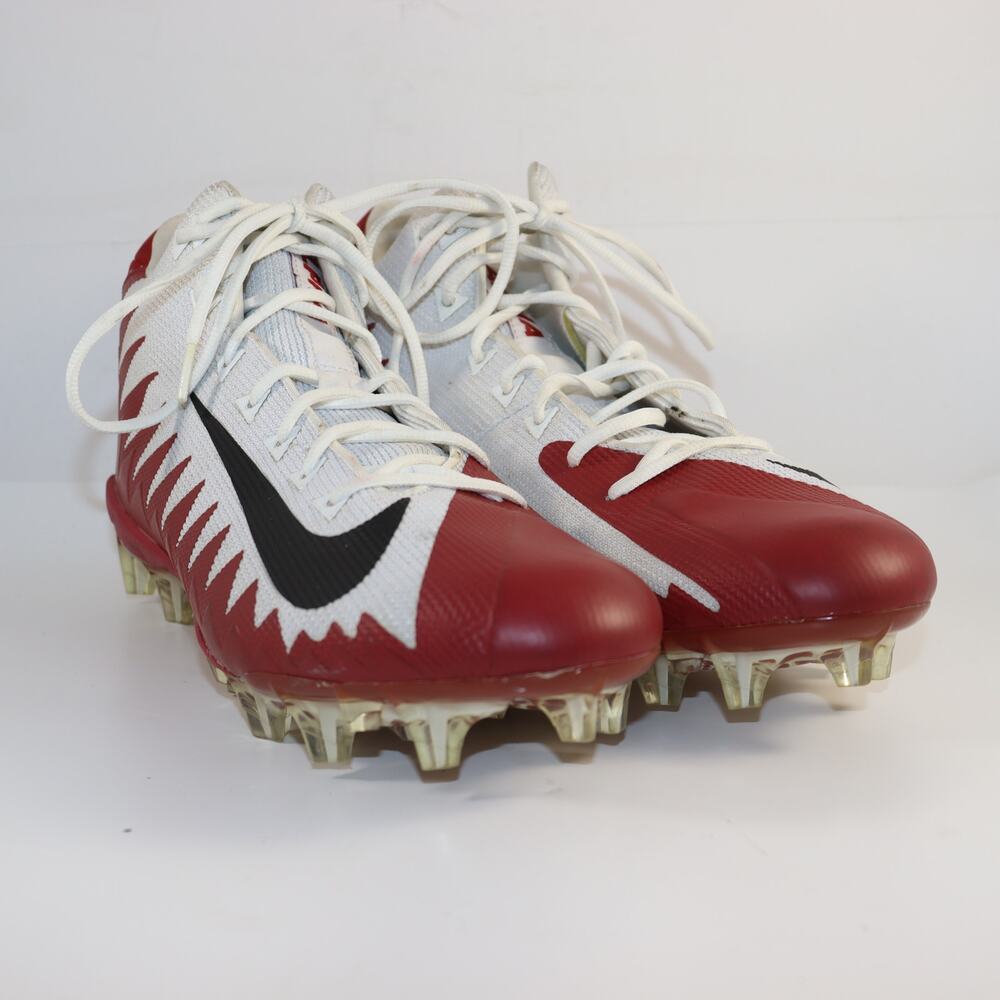 Nike Alpha Menace Pro 2 Football Cleats – Size 13 – Red/White